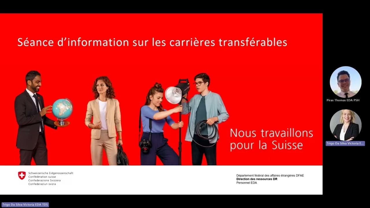 Carrières transférables du DFAE