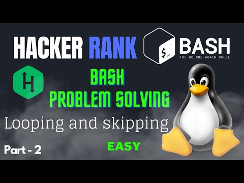 Looping And Skipping Hacker Rank Bash Problem Solving Linux Opensource Bash Bashscripting