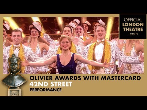 42nd Street & Finale Ultimo | 42nd Street performance at the Olivier Awards 2018 with Mastercard