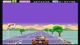 OUTRUN (PC ENGINE - FULL GAME - ALL 15 STAGES)