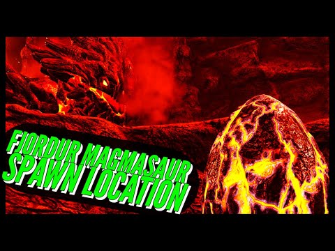 FJORDUR MAGMASAUR EGGS! Easiest Magmasaur eggs in Ark!!!