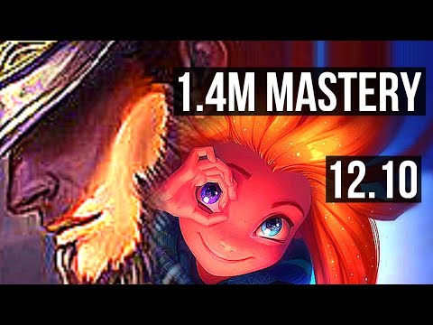 TWISTED FATE vs ZOE (MID) | 2/0/11, 800+ games, 1.4M mastery | KR Grandmaster | 12.10