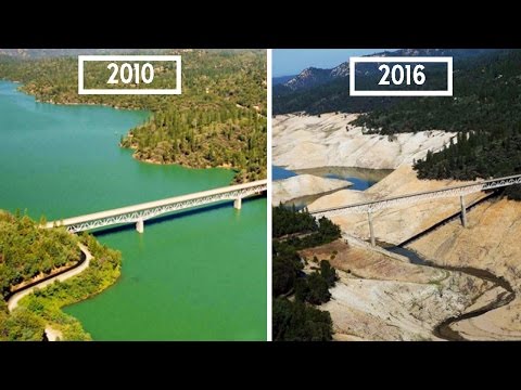 10 Shocking Photos of Earth THEN and NOW founded by NASA