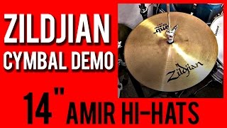Video thumbnail for Zildjian amir Hi-Hat Cymbal Demo - Lowercase Logo HiHats by AR Drummer