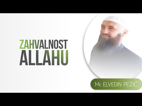 Elvedin Pezić - ZAHVALNOST ALLAHU