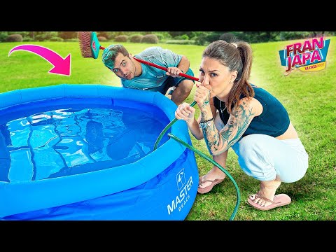 ESVAZIANDO A PISCINA NA BOCA! - Fran Japa