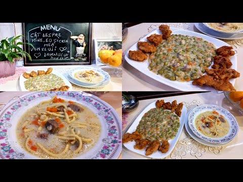 Meniu de Duminica delicios de la Bunica Rodica din Arad, in premiera sos cu boabe de soia ❤🇷🇴