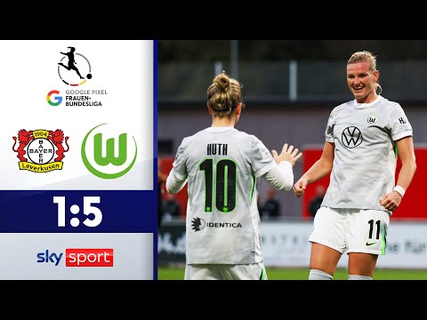 Glatt Rot nach Sekunden! | Bayer 04 Leverkusen - VfL Wolfsburg | Highlights Frauen-Bundesliga 25/26