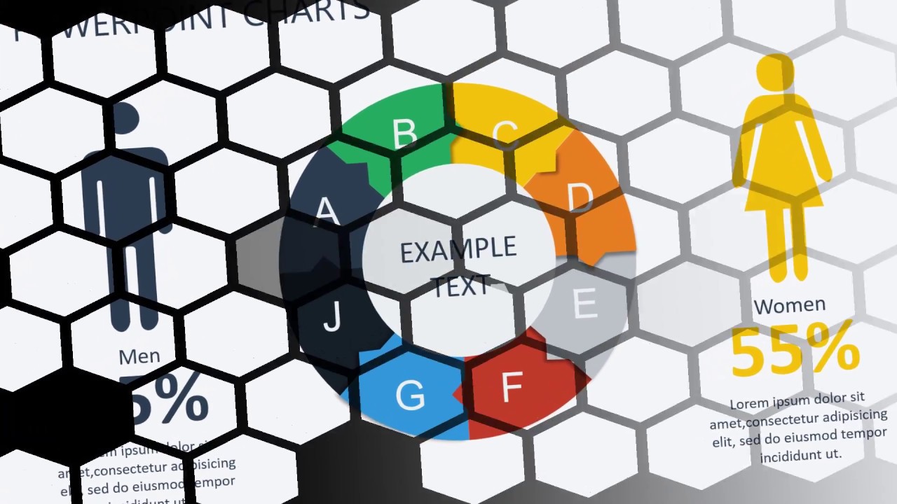 Infographic Personality Types PowerPoint charts for presentation