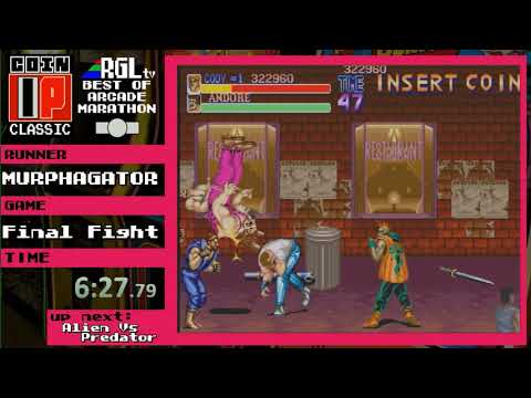 The Coin-Op Classic [001] - Final Fight (1cc attempt) by Murphagator