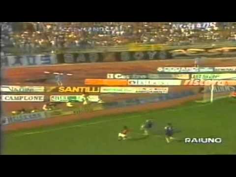 Serie A 1992-1993, day 02 Pescara - Milan 4-5 (Allegri, Maldini, Lentini, Massara, 3 Van Basten...)