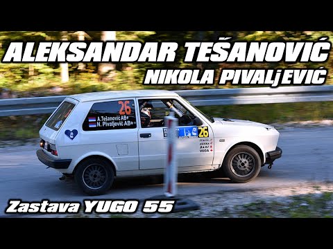 Aleksandar Tesanovic / Nikola Pivaljevic - Rally Tara 2025 - Zastava Yugo 55 N