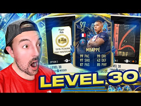 WHAT DO YOU TAKE FROM LEVEL 30? THE 84 X 30 OR THE 1 OF 5 90+ EFIGS TOTS PLAYER PICK?