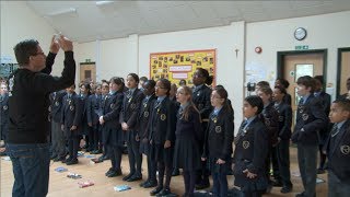 Recording "I Am Somebody" vocals for the Street Child World Cup anthem