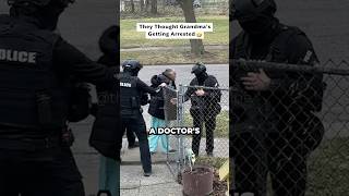 Download lagu SWAT Team Escorts Boss Grandma 🥱 #shorts mp3