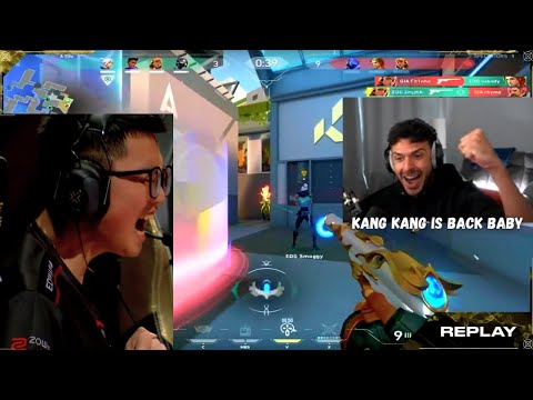 Sen Tarik Reacts To Edg Zmjjkk (Kang Kang) ACE Vs Giants | Vct