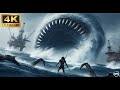 PREDATOR Vs GIANT SEA MONSTER CHARYBDIS Indian Ocean Disaster Cinematic AI 4K 2026