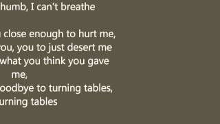 Adele - Turning Tables with lyrics