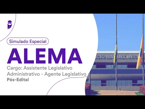 Simulado ALEMA - Assistente Legislativo Administrativo - Agente Legislativo - Correção