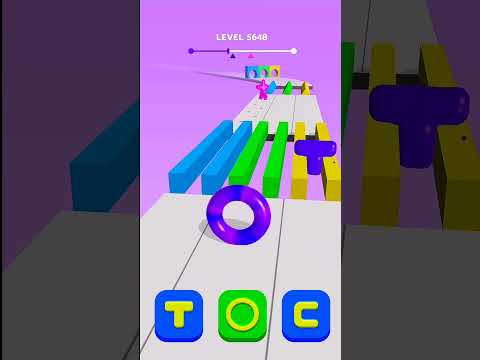 Blob Shifter 3D Level-5648 #games #shorts