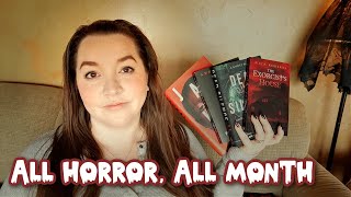 October TBR | Horror Books All Month Long 👻