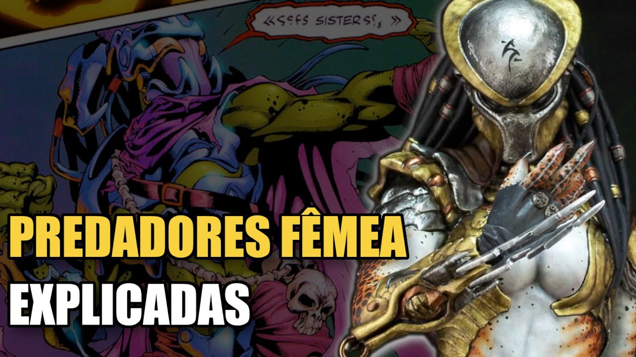 PREDADORES FÊMEA também caçam? As Yautja Fêmea Explicadas