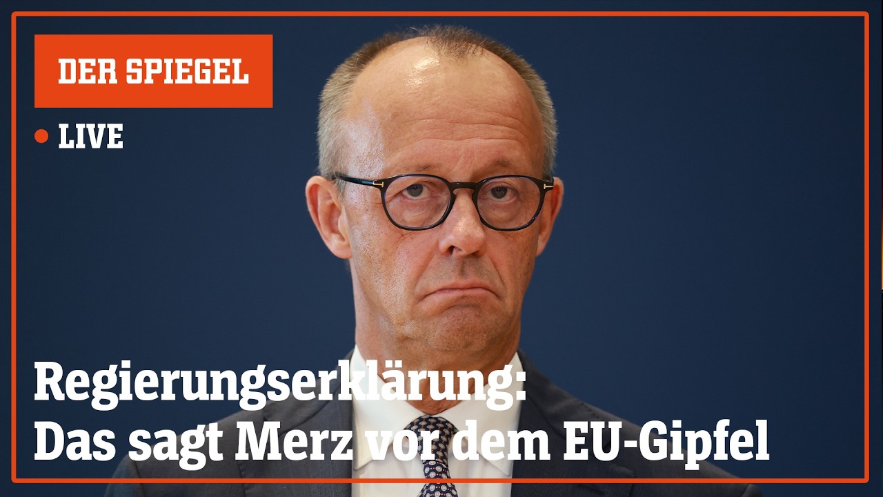 Livestream: Regierungserklärung von Kanzler Merz | DER SPIEGEL