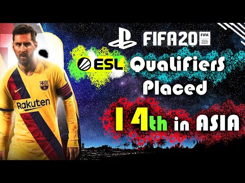 Secured 14th place in Asia & LOST 100USD😅 | ESL FIFA 20 Open Series Highlights