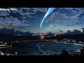 Kimi No Na Wa Your Name OST 1 Hour Gentle Rain Sounds Peaceful Piano Ver