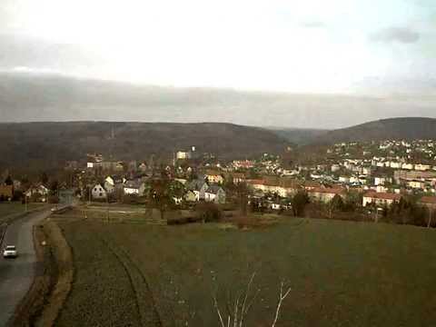 Wettervideo der Wettercam Irchwitz mit Blick auf Greiz am 14.11.2013, Donnerstag