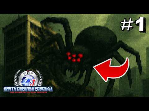 Idk what's happening but I love it | Earth Defense Force 4.1 VOD #1