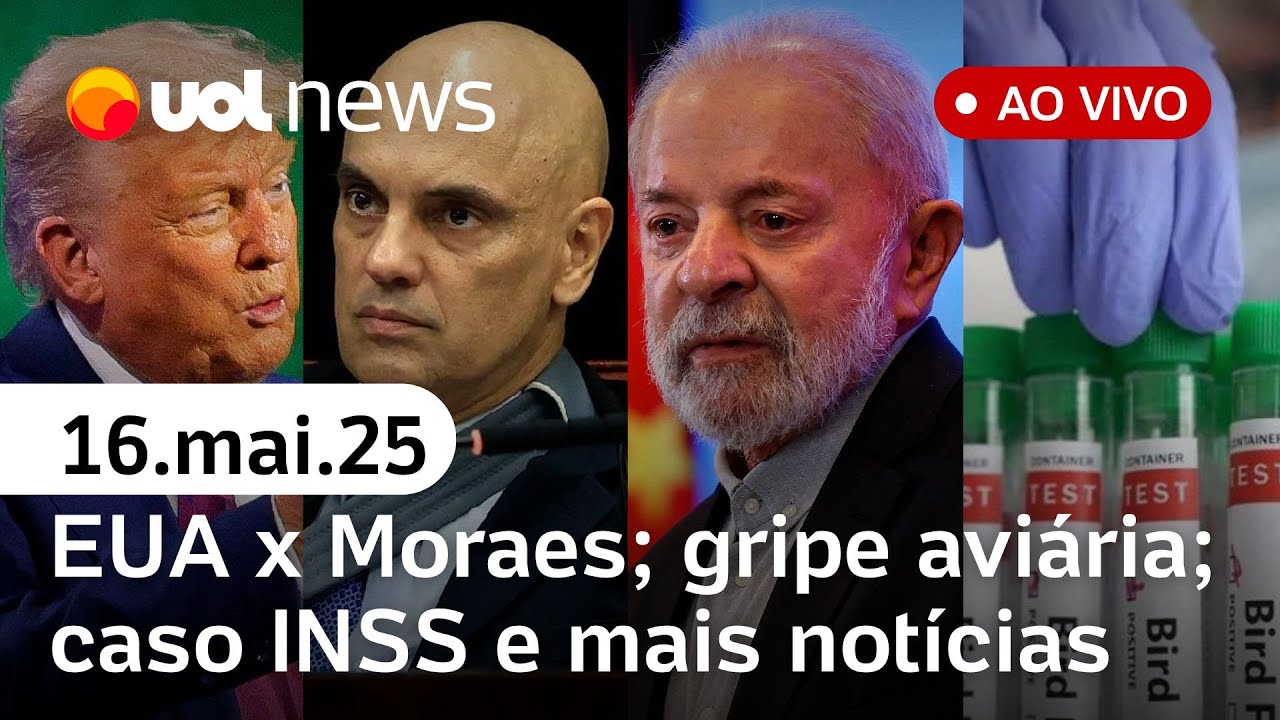 Governo Trump avalia sanção contra Moraes; gripe aviária no Brasil; novo orçamento secreto; CPI INSS