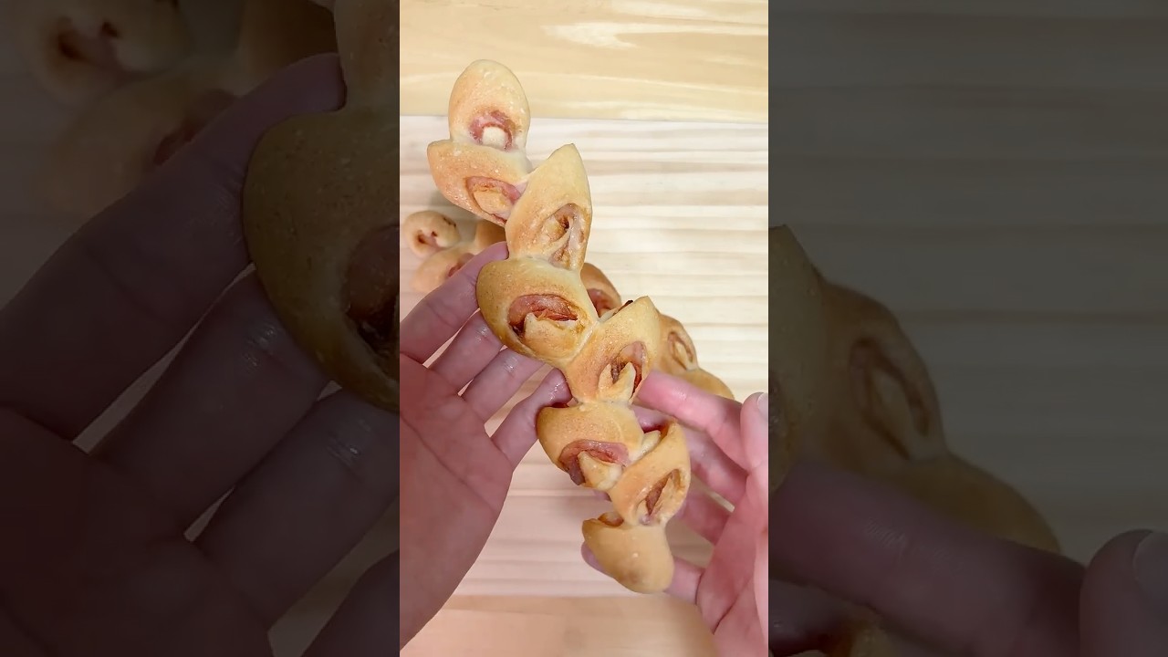 1分でわかる！ベーコンエピの成形【#shorts 】