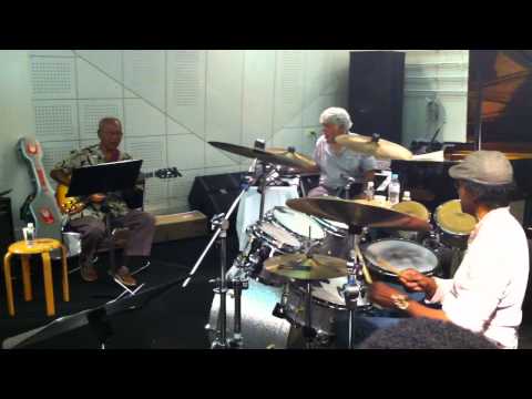 Jamaica Jazz feat. ERNEST RANGLIN, MONTY ALEXANDER and SLY & ROBBIE : リハーサル１