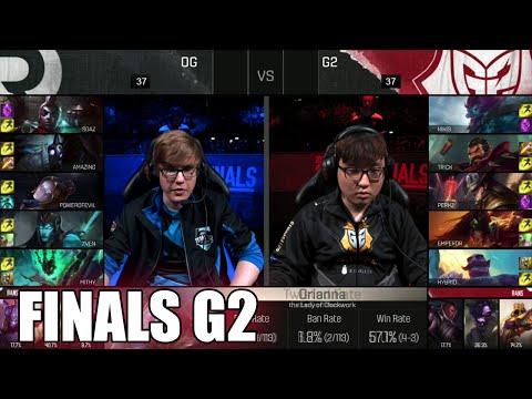 Origen vs G2 eSports | Game 2 Grand Finals S6 EU LCS Spring 2016 Playoffs | OG vs G2 G2 1080p