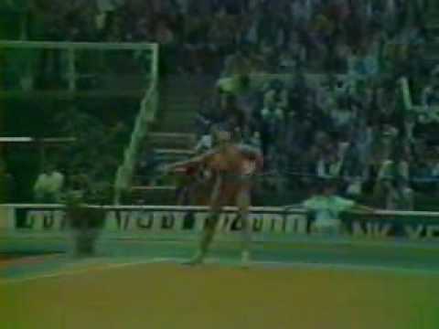 Boriana Stoyanova 1983 Worlds Floor