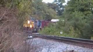 preview picture of video 'CSX Southbound Verona KY signal'