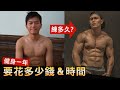 健身一年需要多少【金錢&時間】從瘦子到巨巨 要練多久?│健人心態│ 2021ep20
