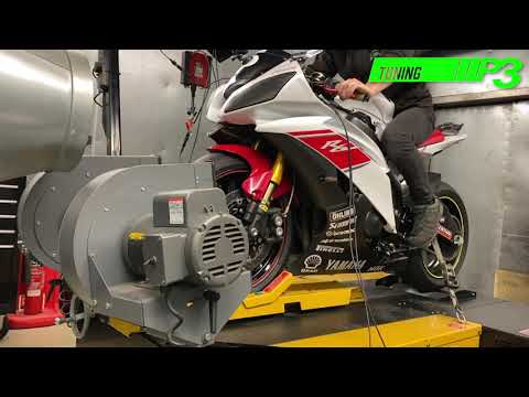 Yamaha YZF R6, ECU flash and Power commander custom map, BMC air filter, Leo Vince De CAT and silenc