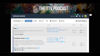 ANNOUNCEMENT: The TTV Message Boards!