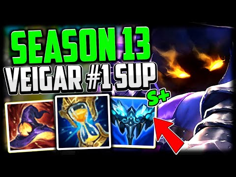 Why VEIGAR is the #1 BEST SUPPORT | Veigar Support Guide Season 13 - League of Legends