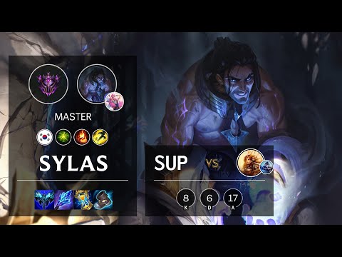 Sylas Support vs Leona - KR Master Patch 11.17