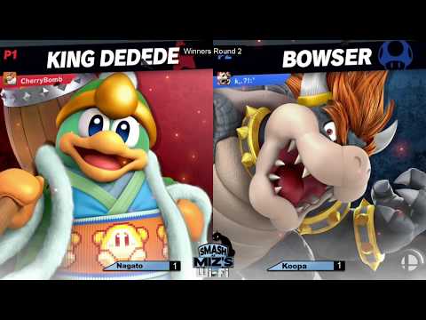 Smash @ Miz's WiFi 3 - Nagato (Bowser Jr., King Dedede) vs. Koopa (Bowser) Winners Round 2