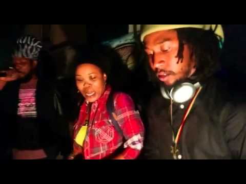 Jah Mason  and Queen Ifrica alongside Lion Trod Inner City Dub, Kingston Jamaica