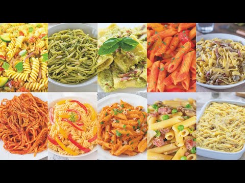 COMPILATION DI PRIMI PIATTI FACILI E VELOCI - 10 Ricette per Pasta - Fatto in Casa da Benedetta 3️⃣