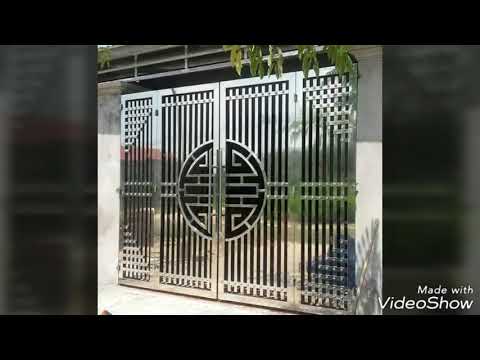 Stainless steel gate design