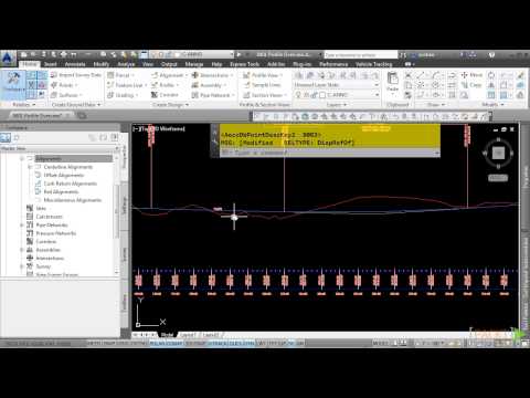 Building a Road Using Civil 3D Profile Overview | packtpub com