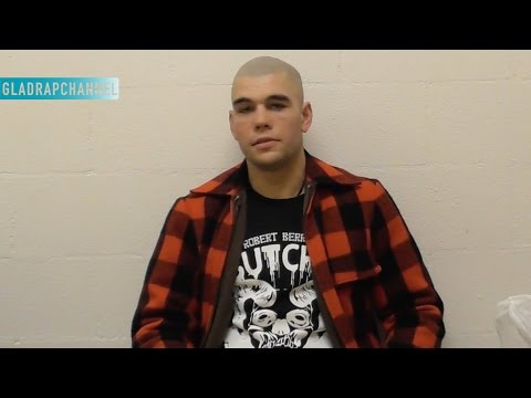 Backstage - Sam Rapira & Robert "The Butcher" Berridge - Taranaki Explosion