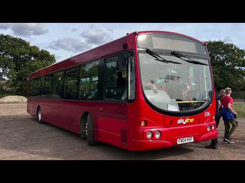 *Hellfire Kickdown!* Preserved Trent Barton Wright Solar Scania L94UB 696 FN04 HSF Showbus 2022