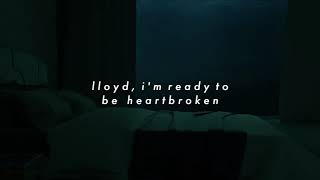 camera obscura - lloyd im ready to be heartbroken (slowed + reverb)